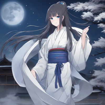 body white moon blizzard zashiki