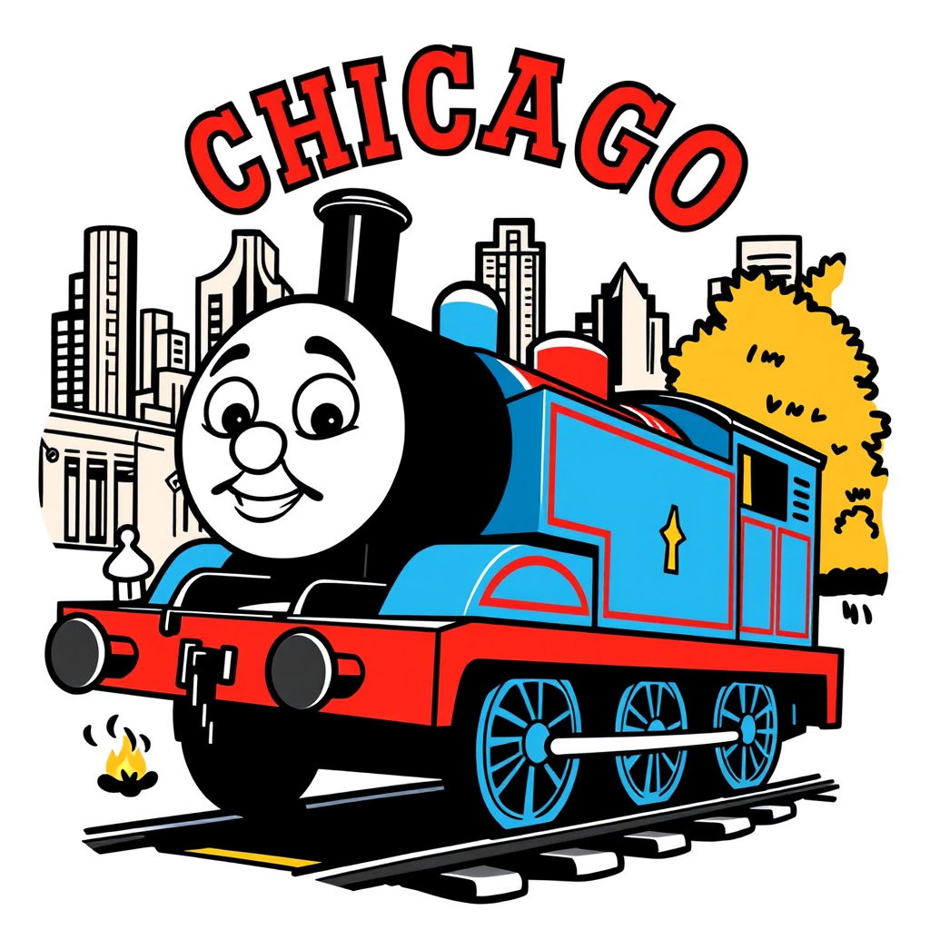 chicago bulls thomas tank engine