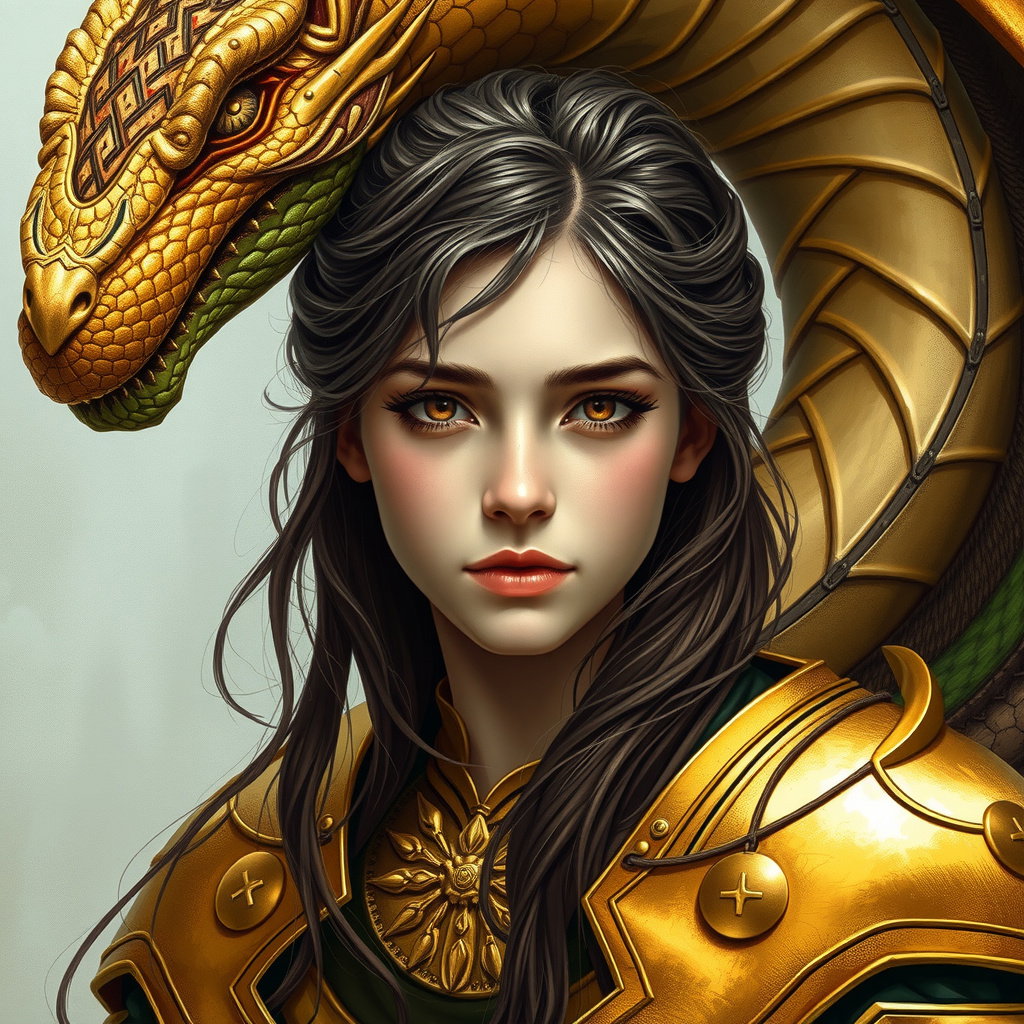 brown haired european teenager controlled by dragon