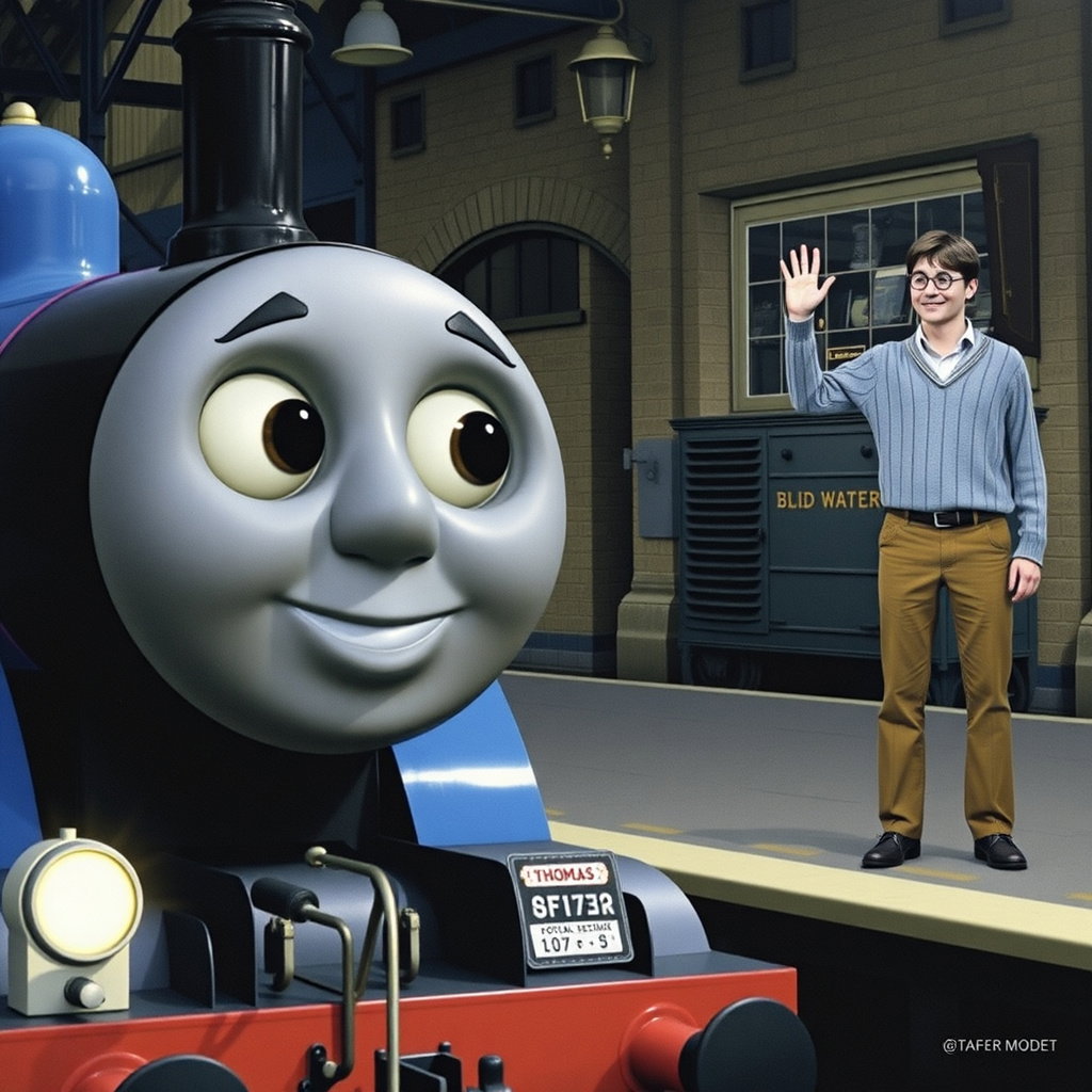 thomas tank engine harry potter vintage railway