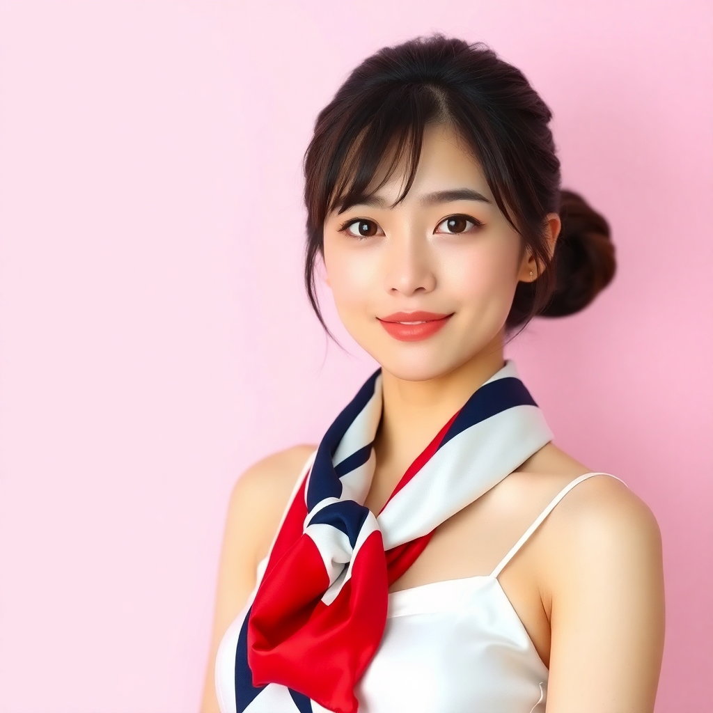 japanese idol cabin attendant photo