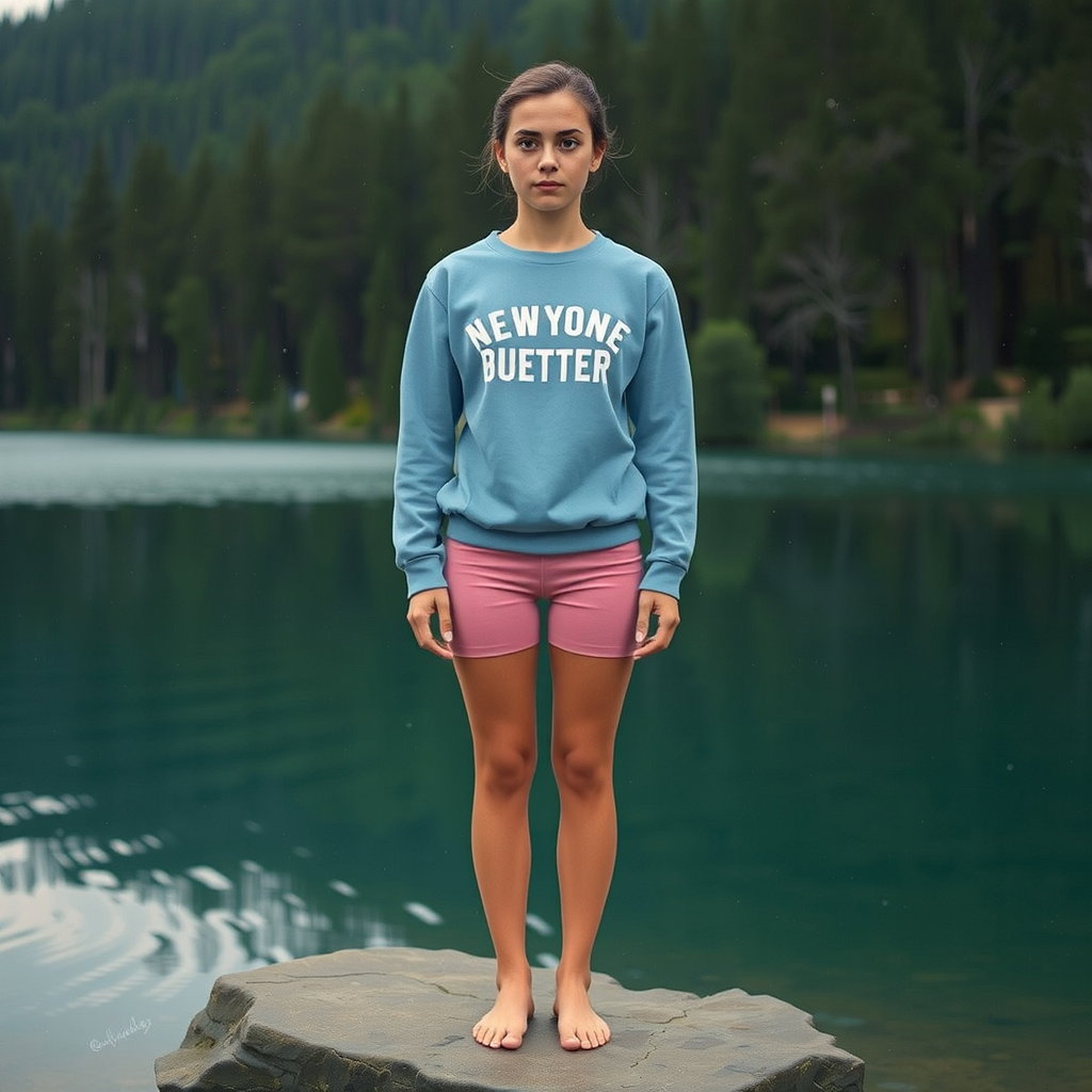 photorealistic parefoot hermione granger vivid pink spandex shorts