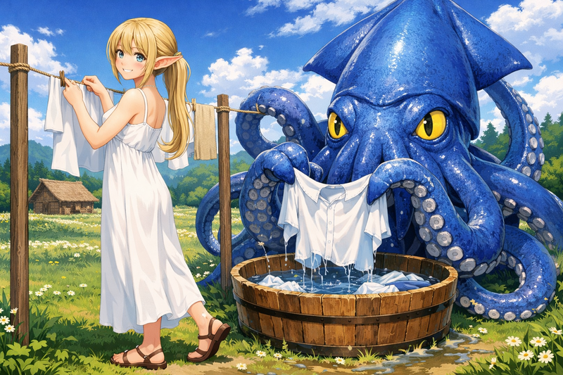 エルフの新婚さん！