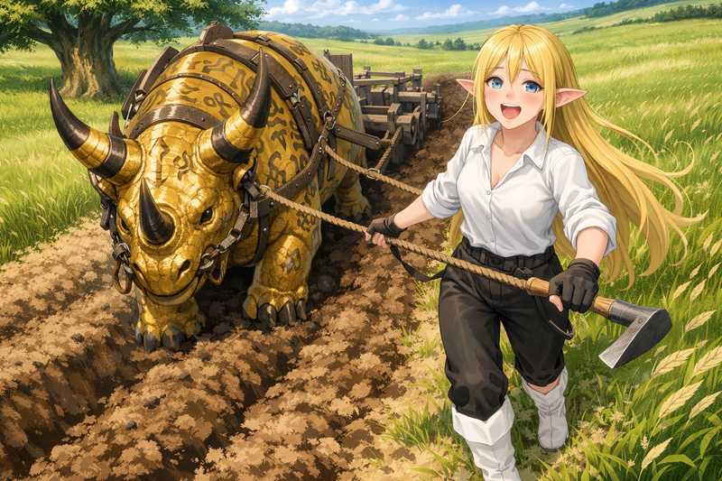エルフの新婚さん！