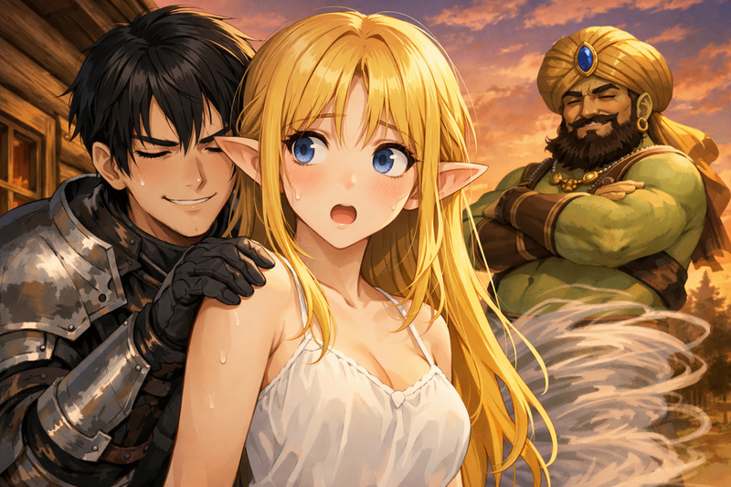 エルフの新婚さん！