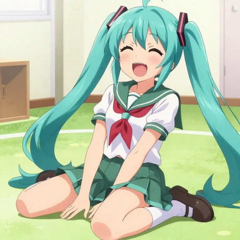 女子高生初音ミク