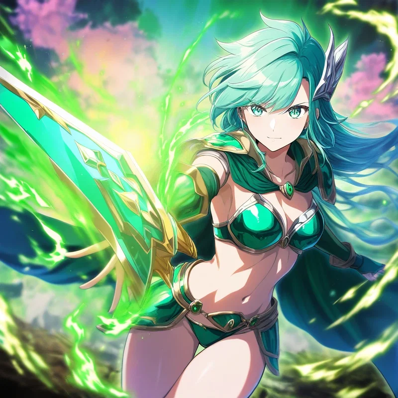 剣と魔法の女子