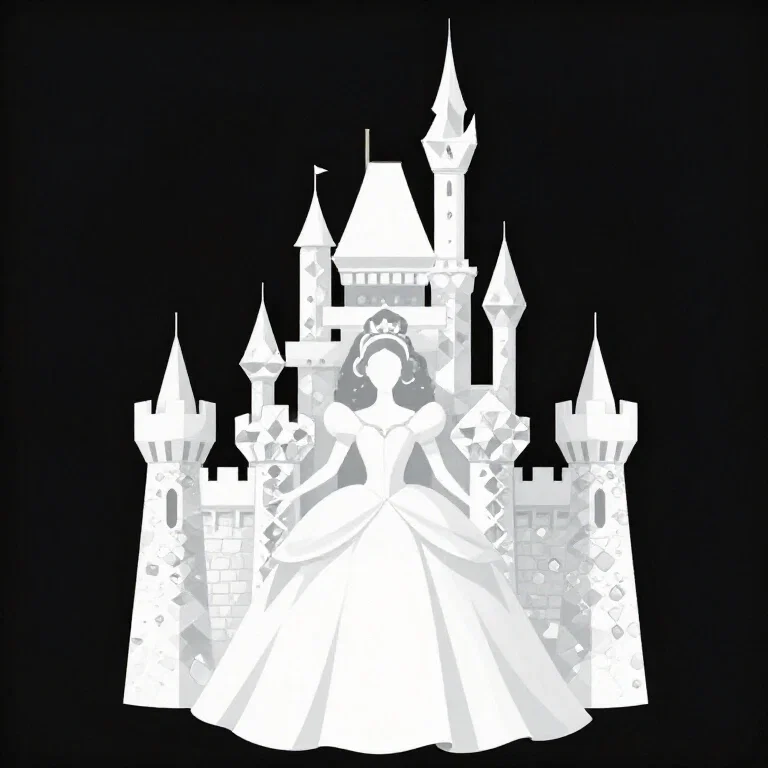 royal elegant princess diamond castle
