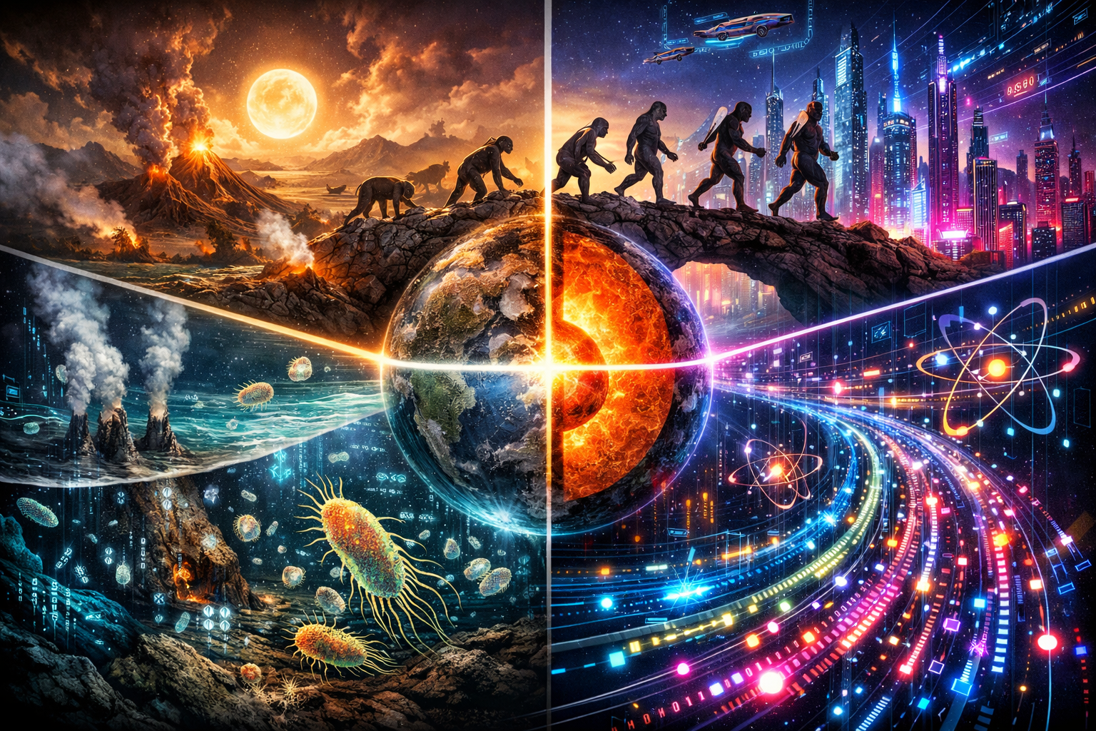 Earth's Evolution (now with Homo)