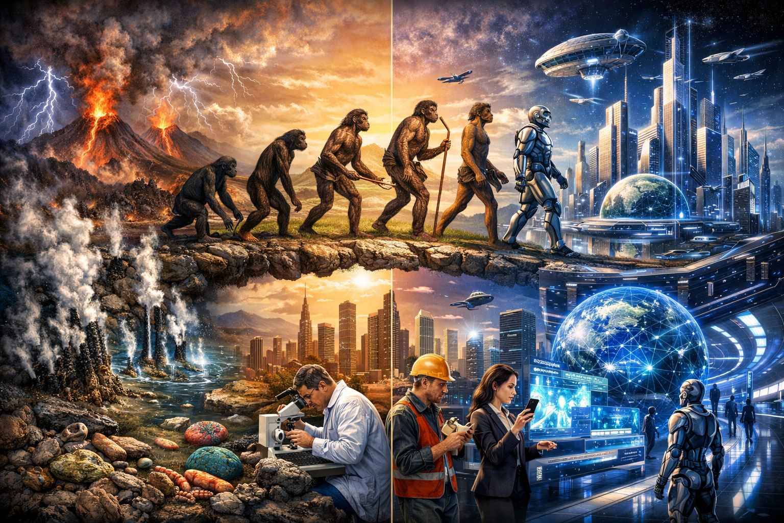 Earth's Evolution (now with Homo)