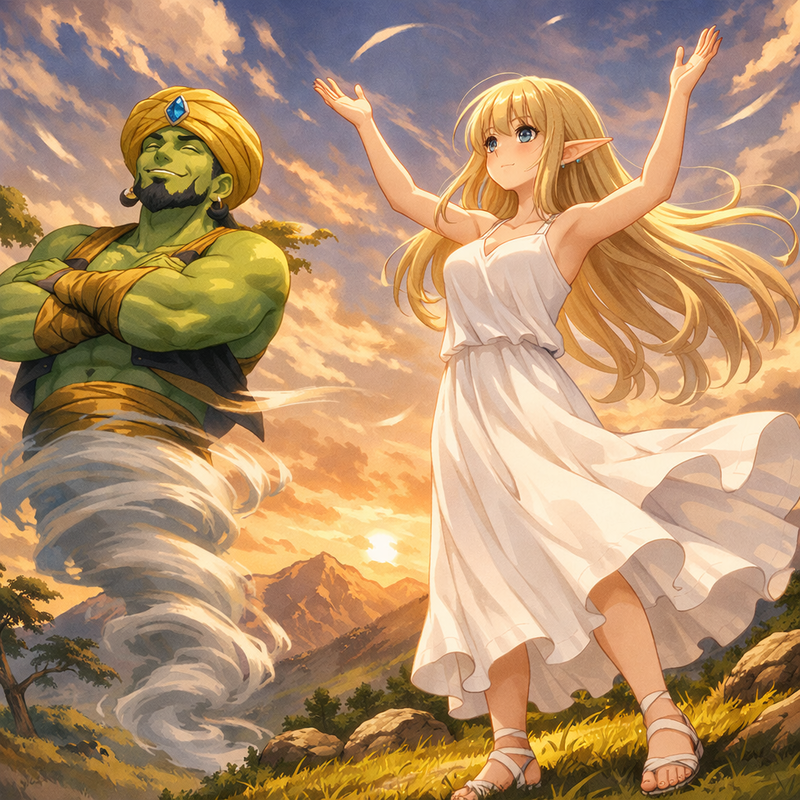 エルフの新婚さん！