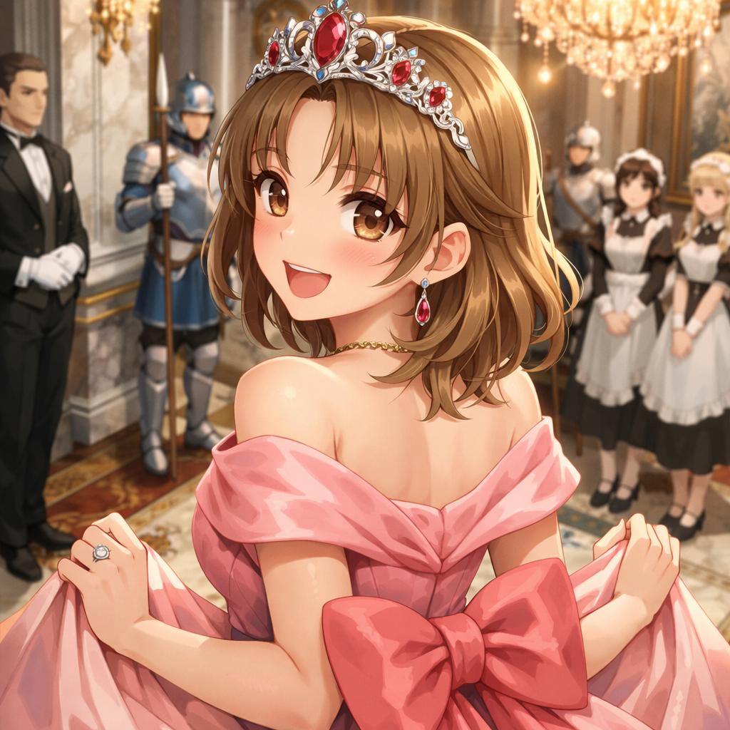 princess galmei anime style masterpiece high quality