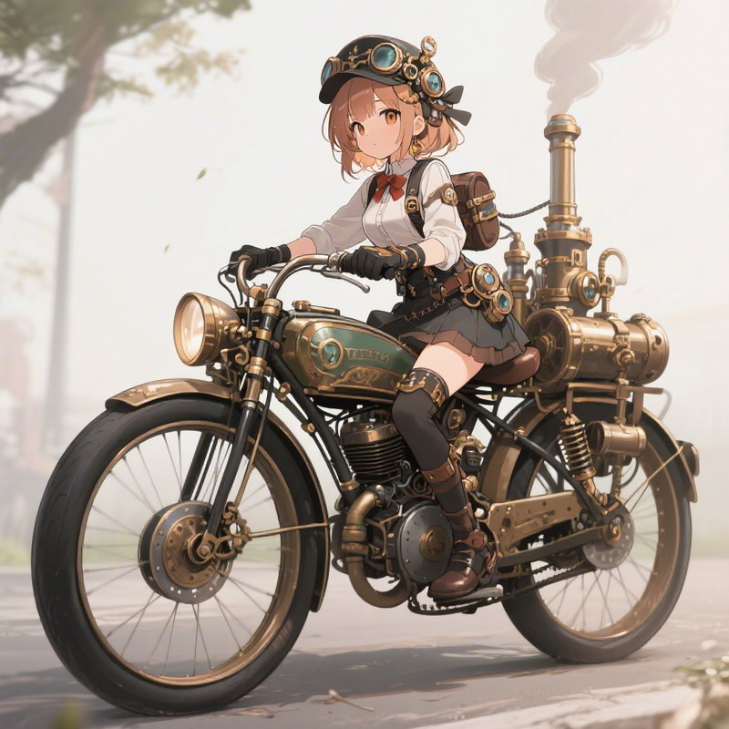 スチームパンク女子