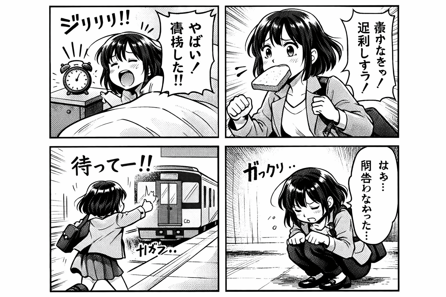 four panel manga japanese
