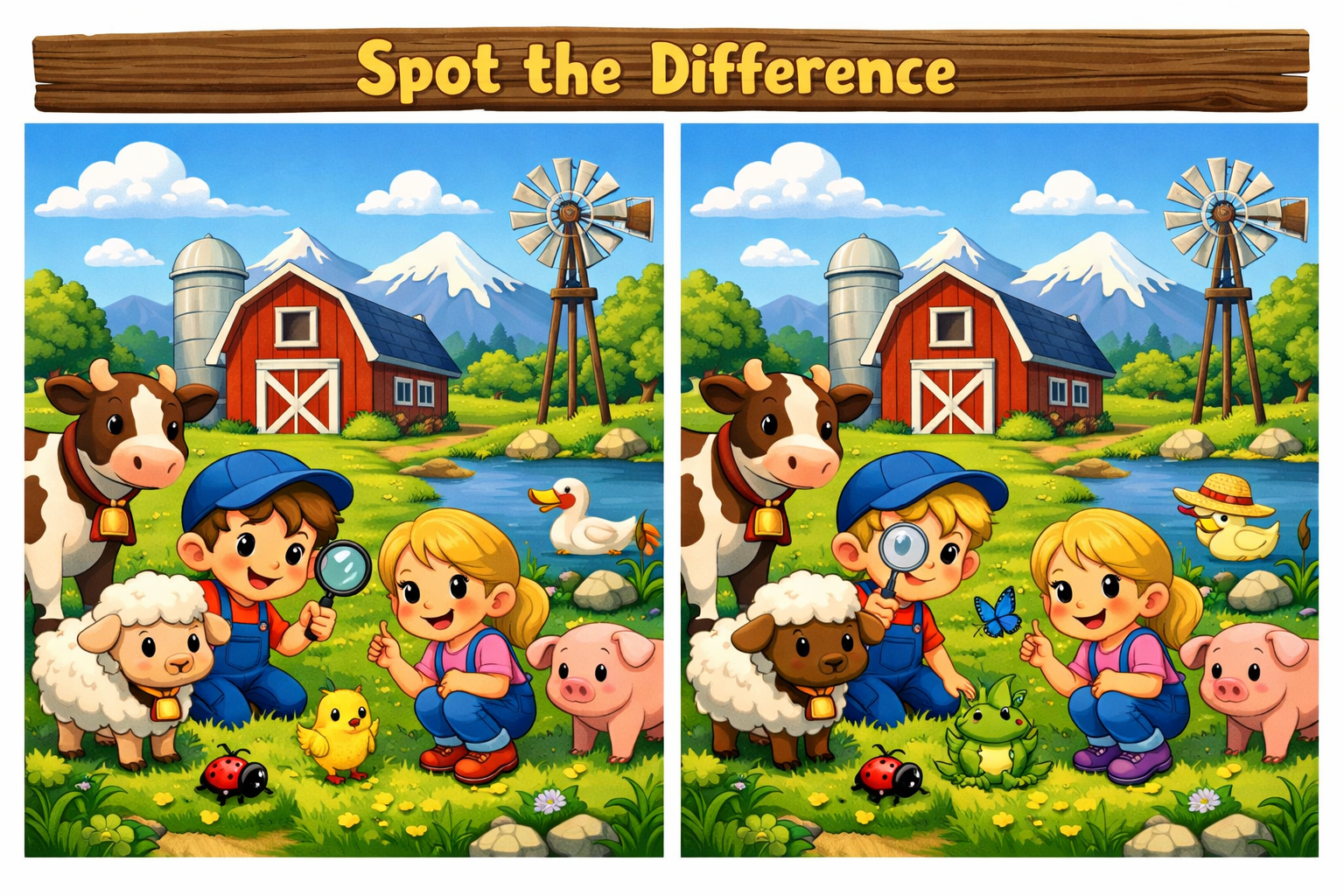 spot the difference