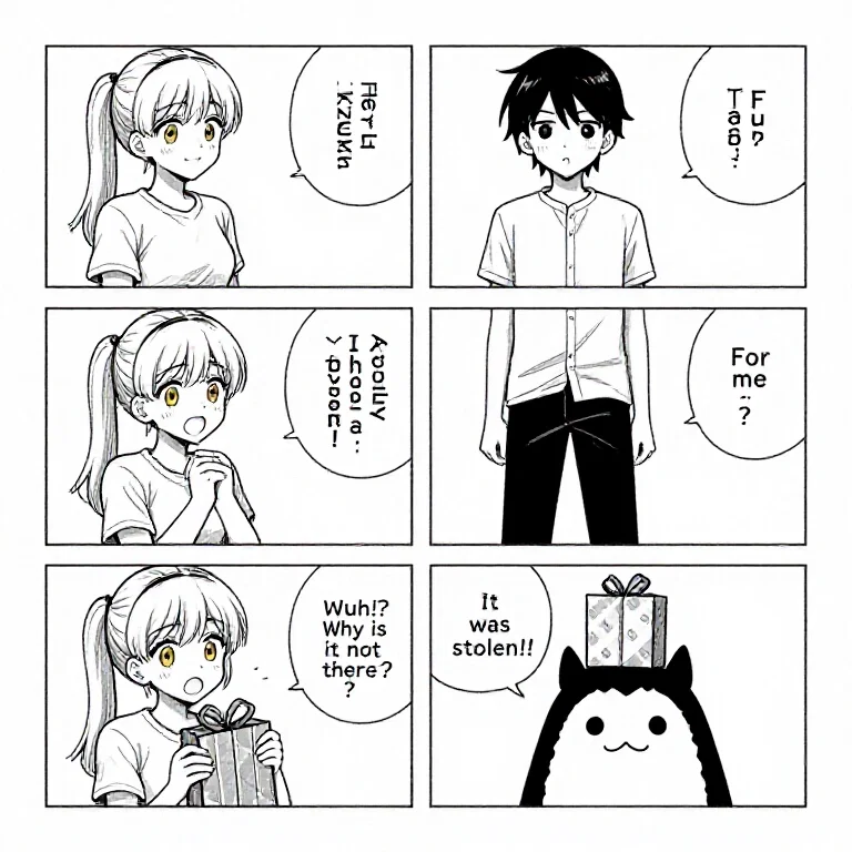 akari gift stolen by yuma cha