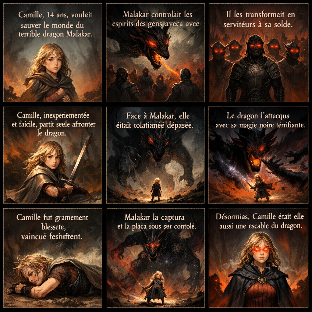 girl fights mind control dragon