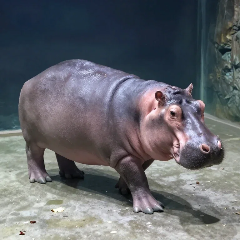 capybara hippopotamus walking tank