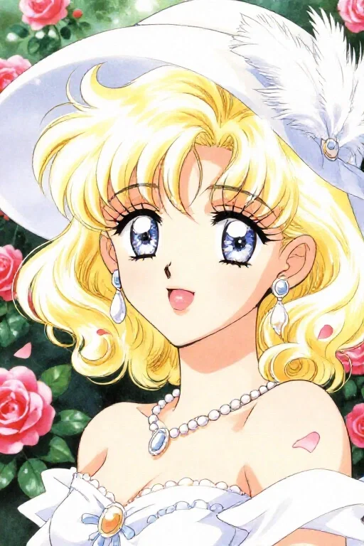 beautiful girl rose garden shoujo manga