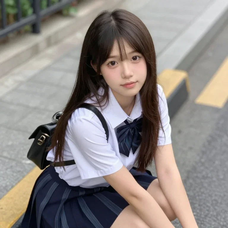 cute beautiful girl jk