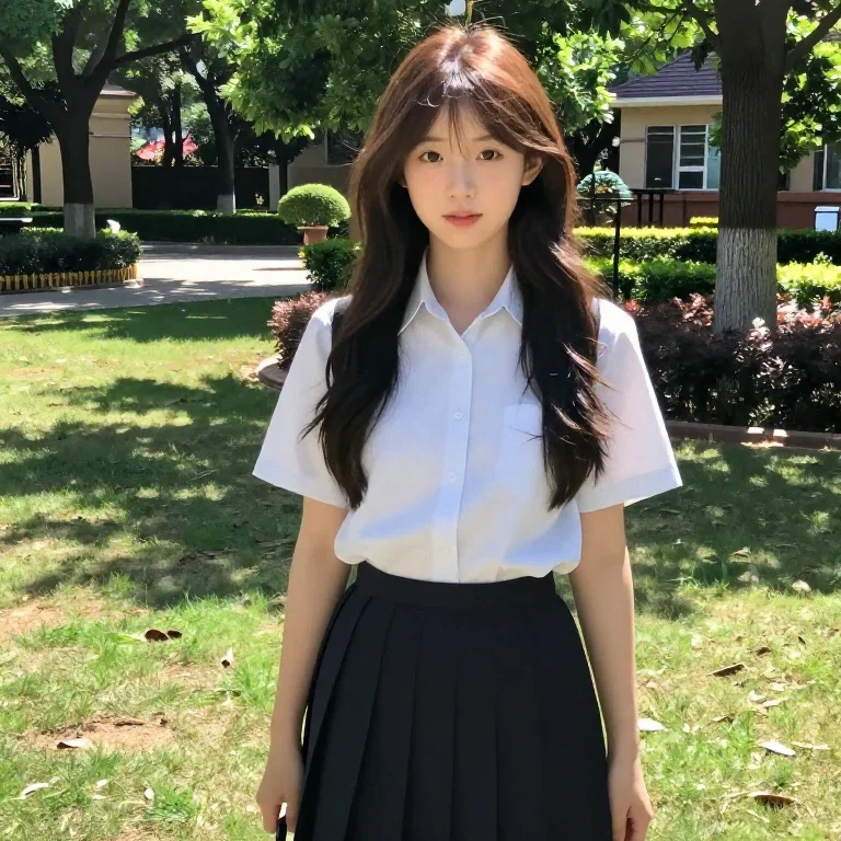 clear beautiful girl jk no frills