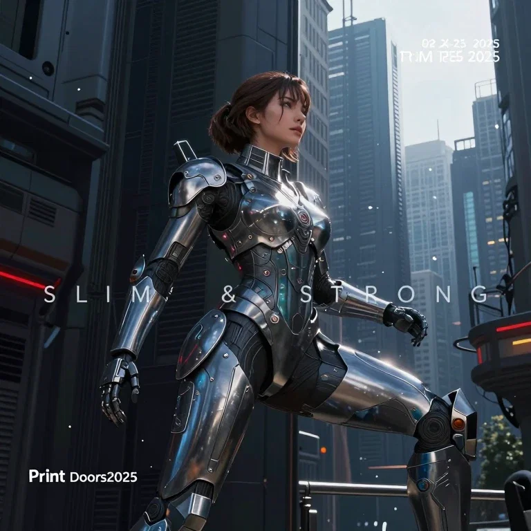 futuristic female armor sci fi empowerment event