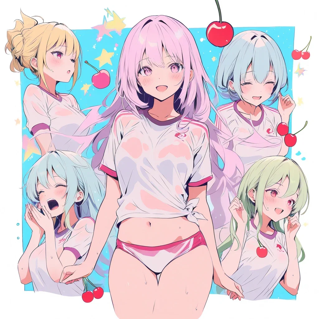 cherry orchid wet underwear adult track field