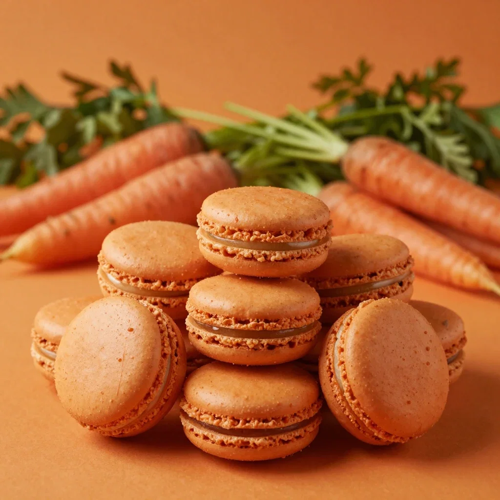 carrot macaron