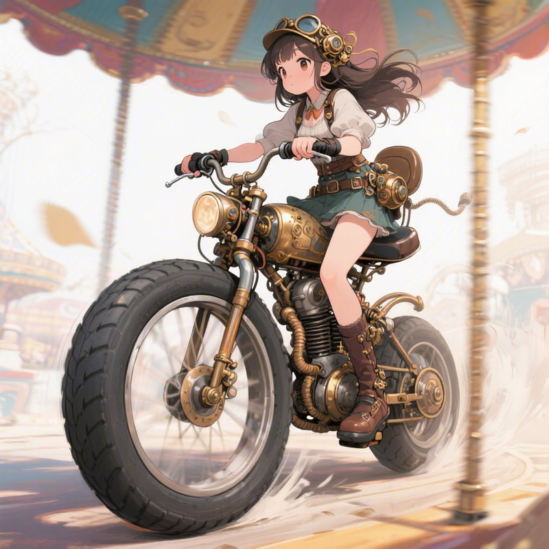 スチームパンク女子