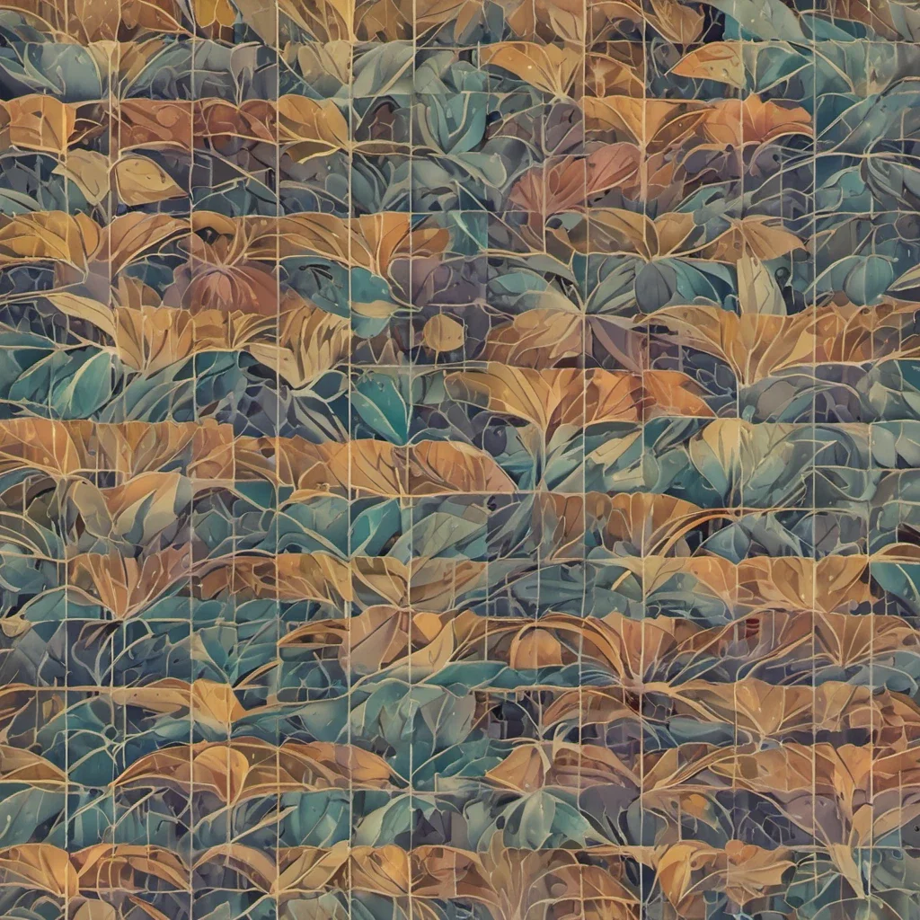 abstract painting random seed