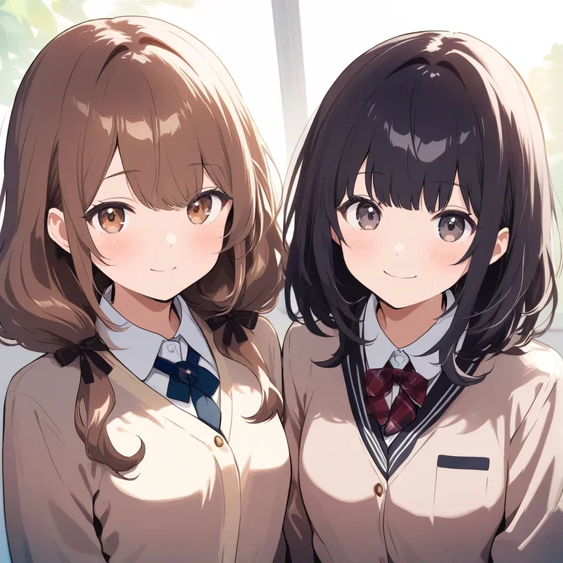 制服少女