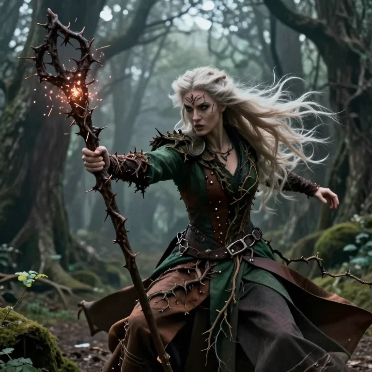 velana dalish mage casting roots spell