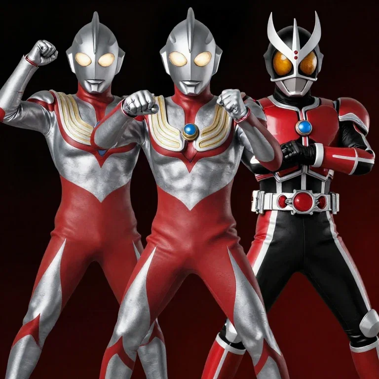 ultraman kamen rider crossover