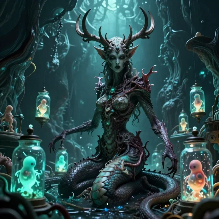 ghilannain mother of halla body horror