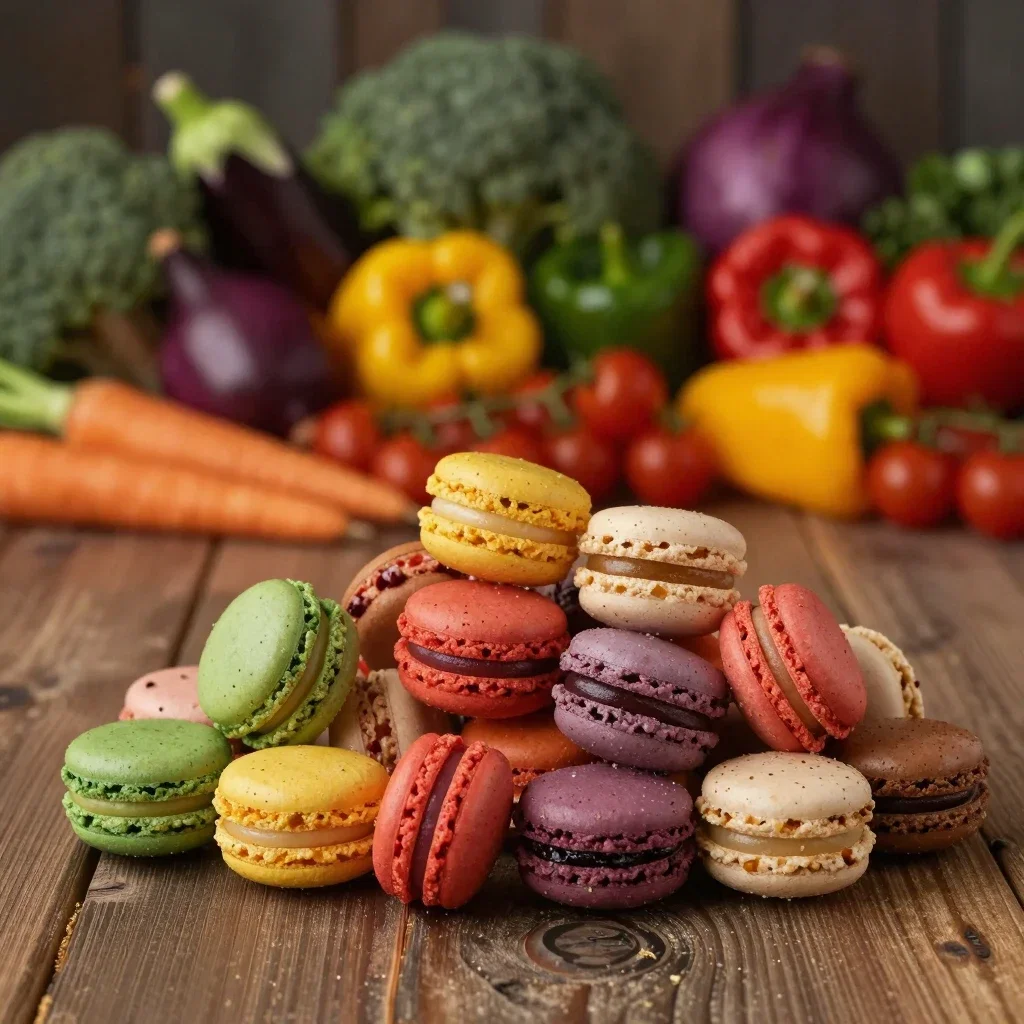vegetable macaron