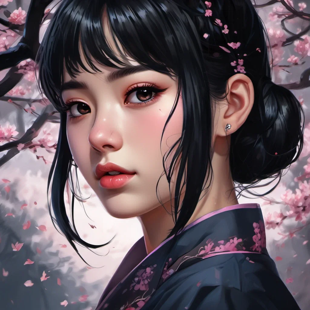 japanese schoolgirl portrait cinematic lighting hyperrealistic 4k