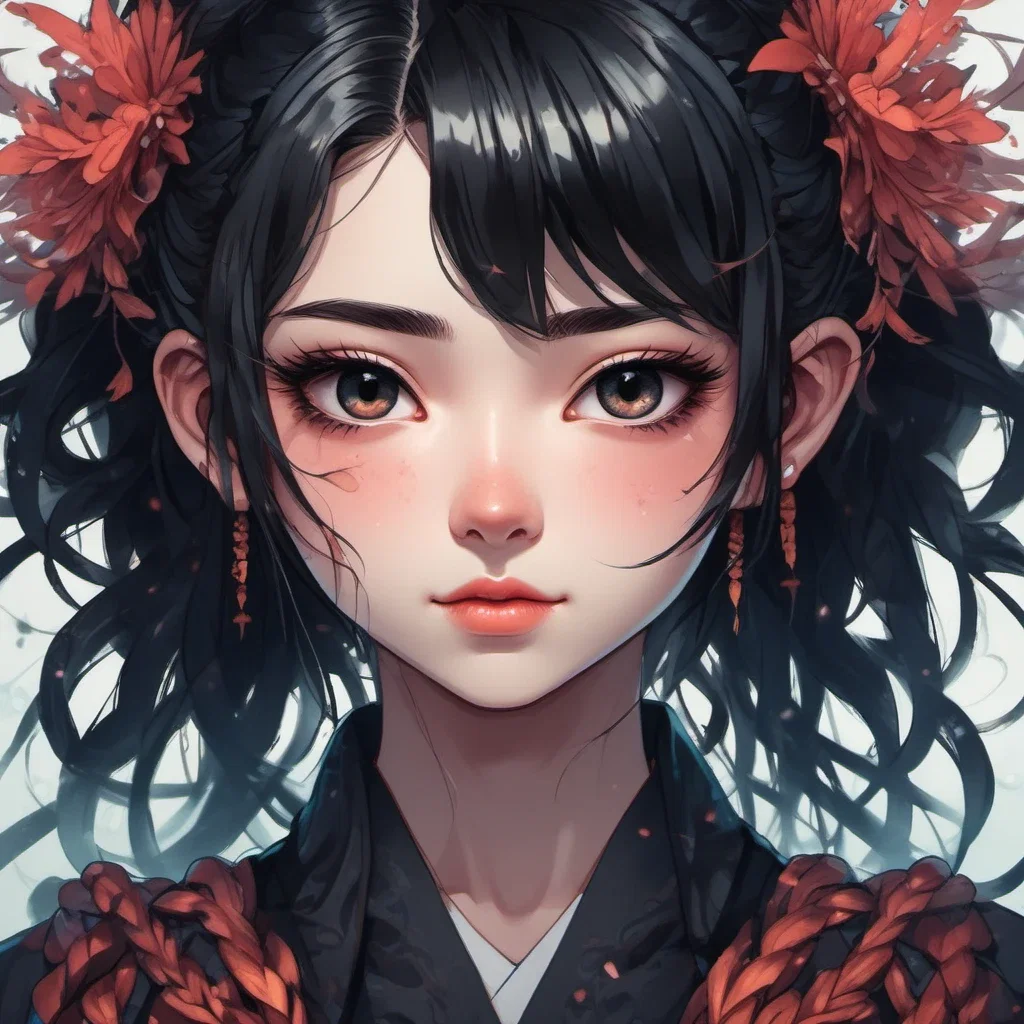 japanese schoolgirl portrait