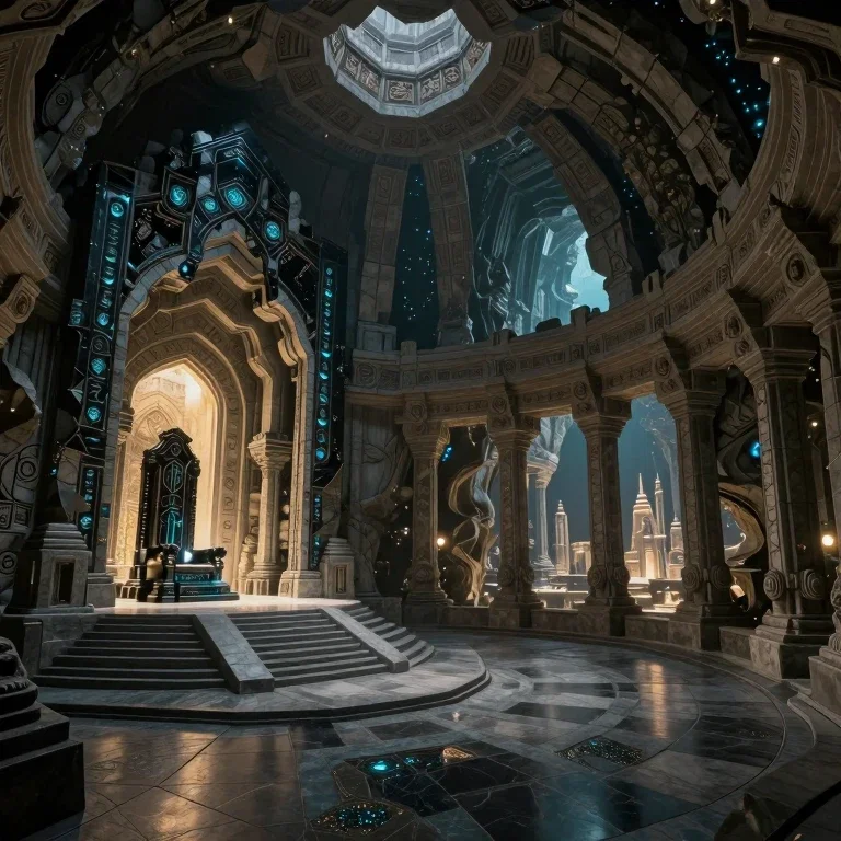 dwarven throne hall birds eye view