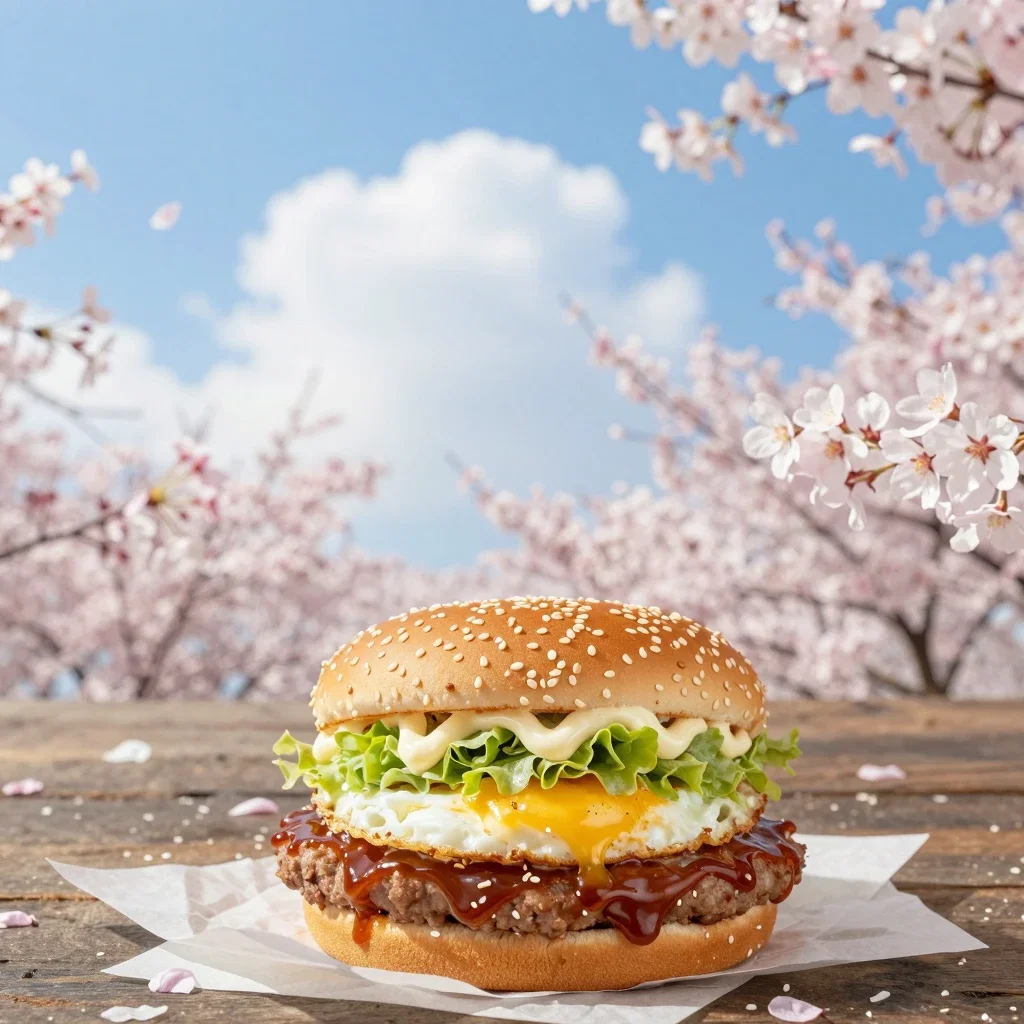 teritama burger mcdonalds pork patty teriyaki sauce