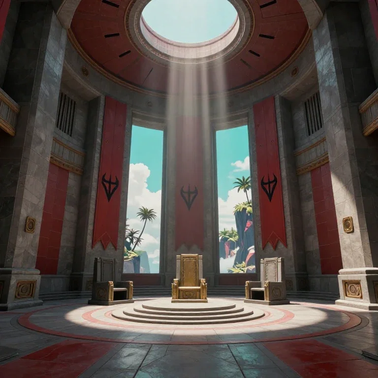qunari circular throne room par vollen