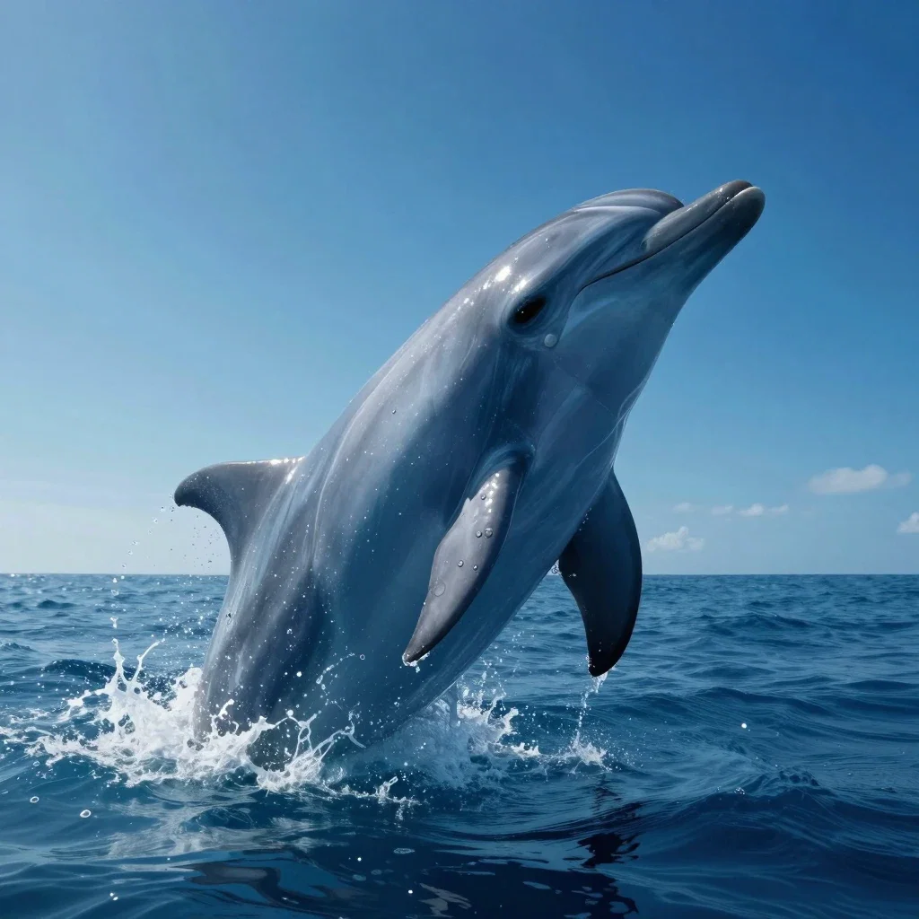 blue dolphin