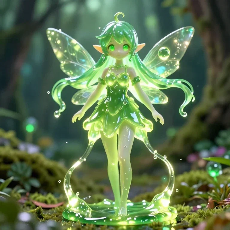 fantasy anime slime girl figure