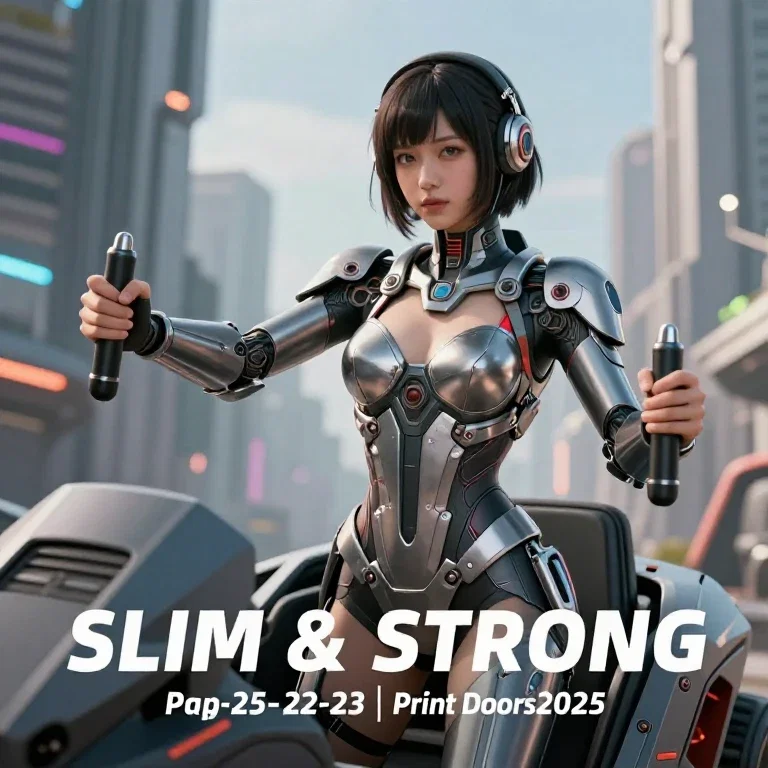 futuristic armored girl in cockpit