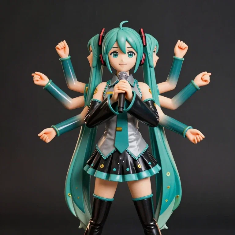statue of deity with multiple arms