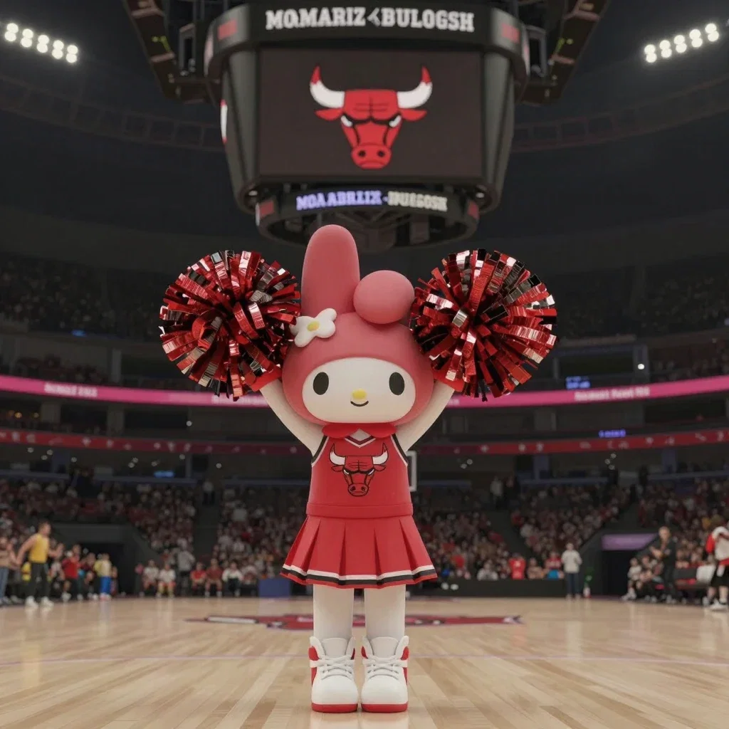 my melody chicago bulls cheerleader render