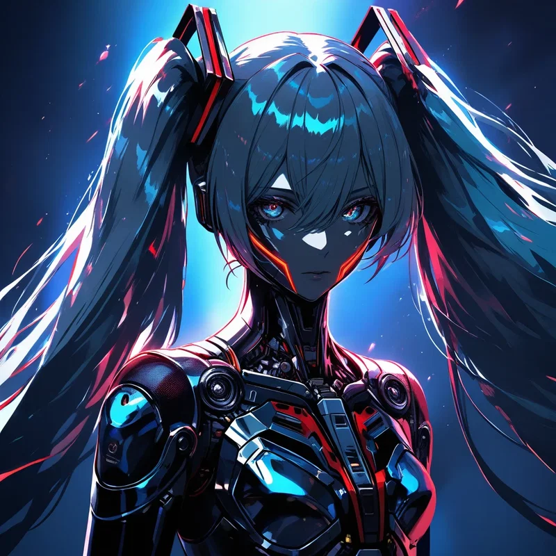 サイバーパンク初音ミク