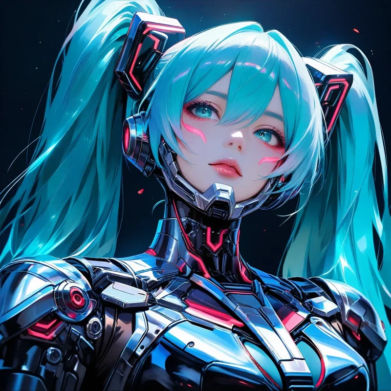 サイバーパンク初音ミク