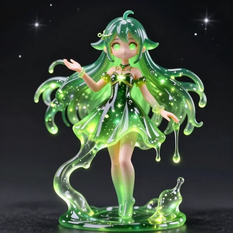 anime slime girl fantasy figure