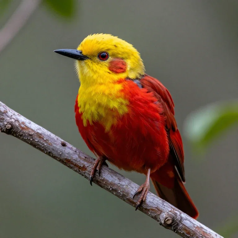 blonde red eyed nightcap frill scarlet