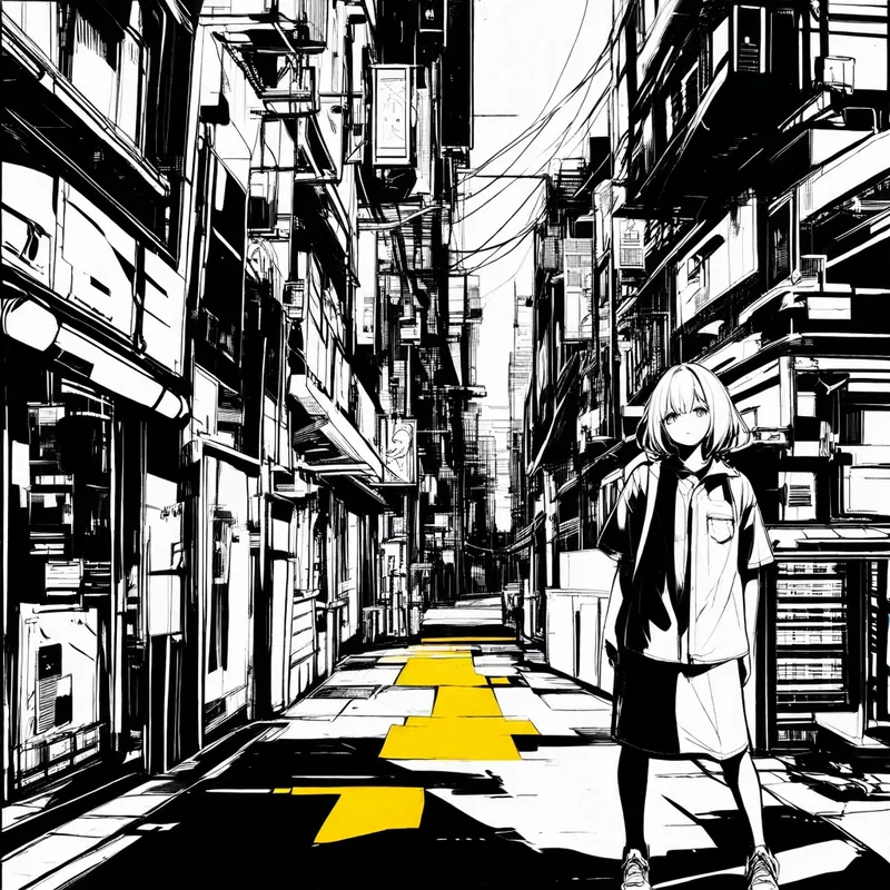 バンド・デシネ風/Bande Dessinée style